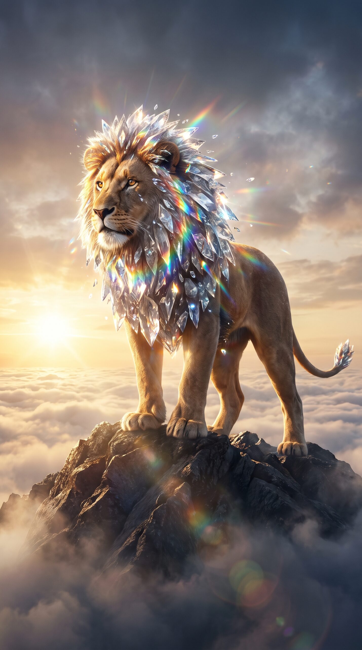Diamond Lion Wallpaper